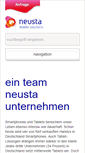 Mobile Screenshot of neusta-ms.de